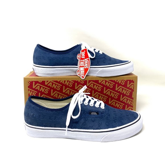 Vans Shoes - 💖MEGA SALE💖VANS Women's  VN0A348A3YO Authentic Deboss OTW Drs Blue  Skate